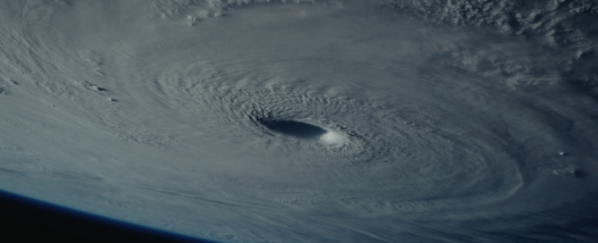 Satellite image of a hurricane forming over the Atlantic Ocean Hurricane Season 2026