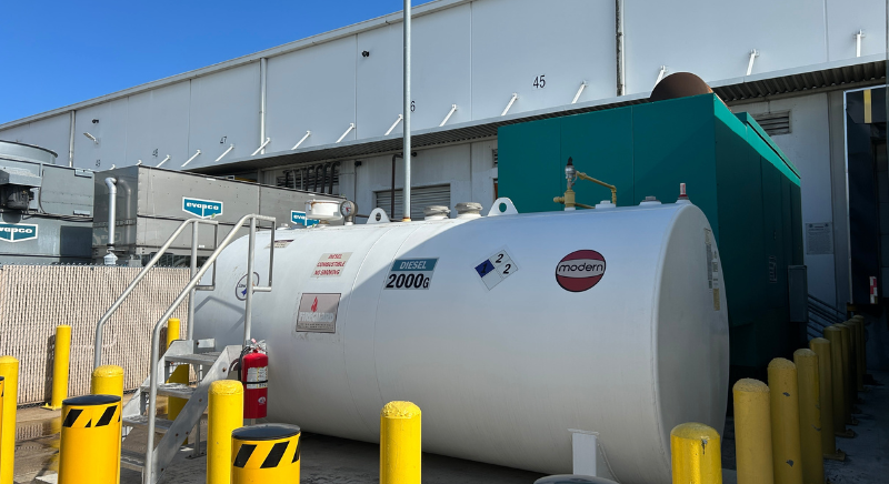 Compliance testing support for emergency power systems